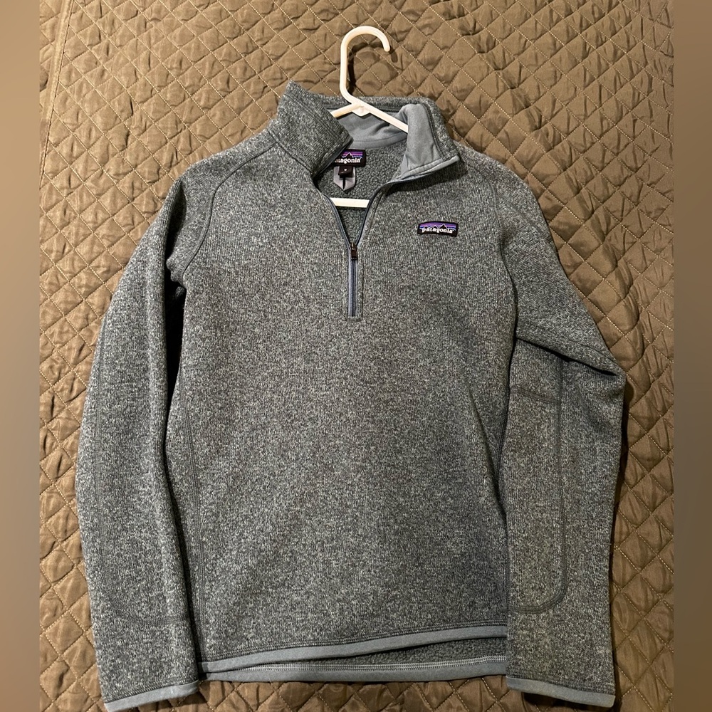 Patagonia Better sweater 1/4 Zip - teal medium